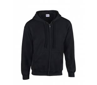 Hoodie m. Lynlås