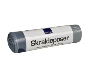 Affaldsposer m. snor