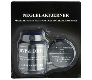 Neglelak fjerner sæt - 2 pak