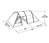 EASY CAMP - GALAXY 400 - 4 PERSONER